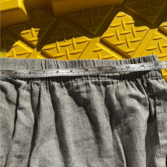 NWOT Eileen fisher organic cotton/ linen blend ticking stripe size S petite - Picture 5 of 6